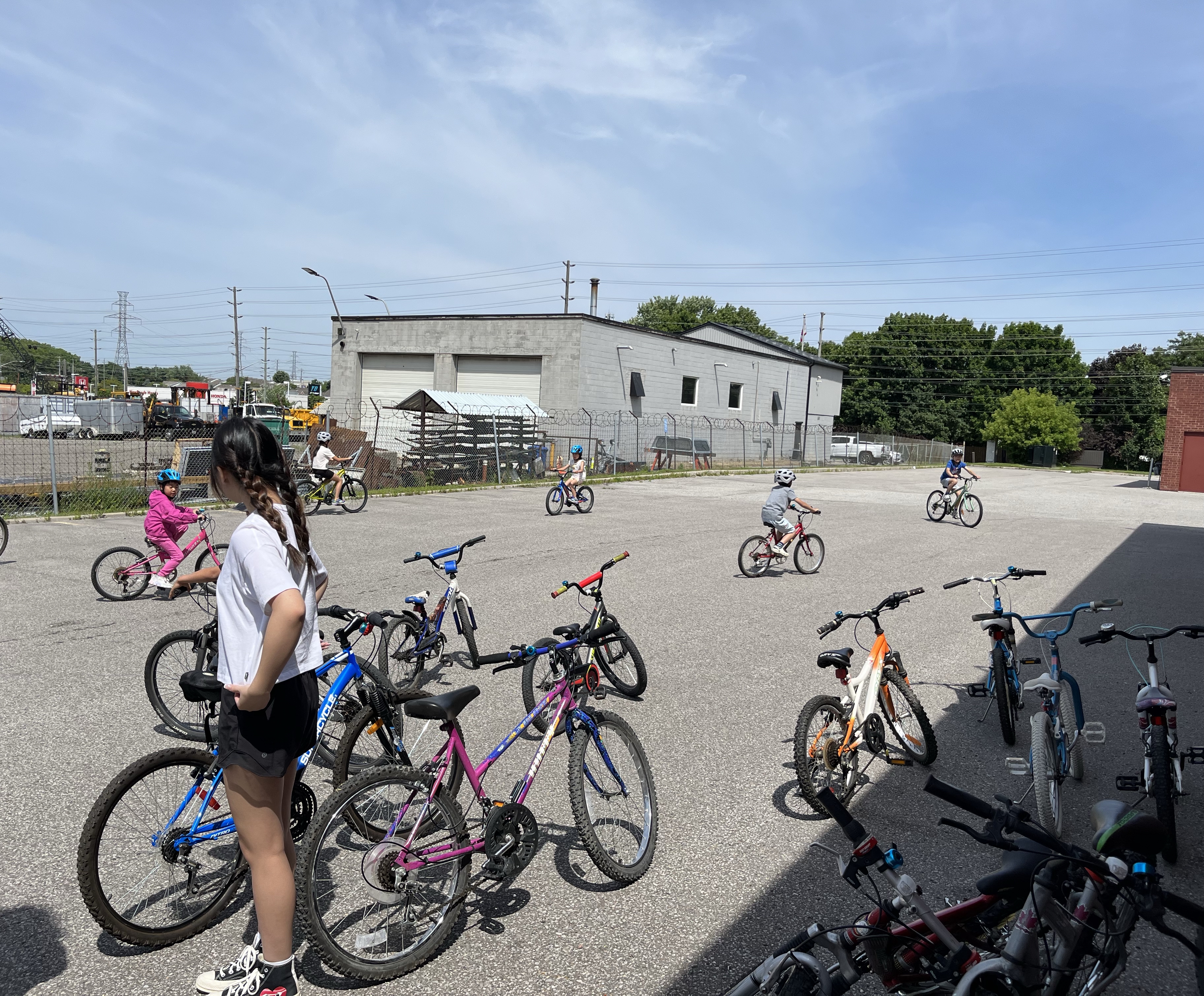 Let's biking!