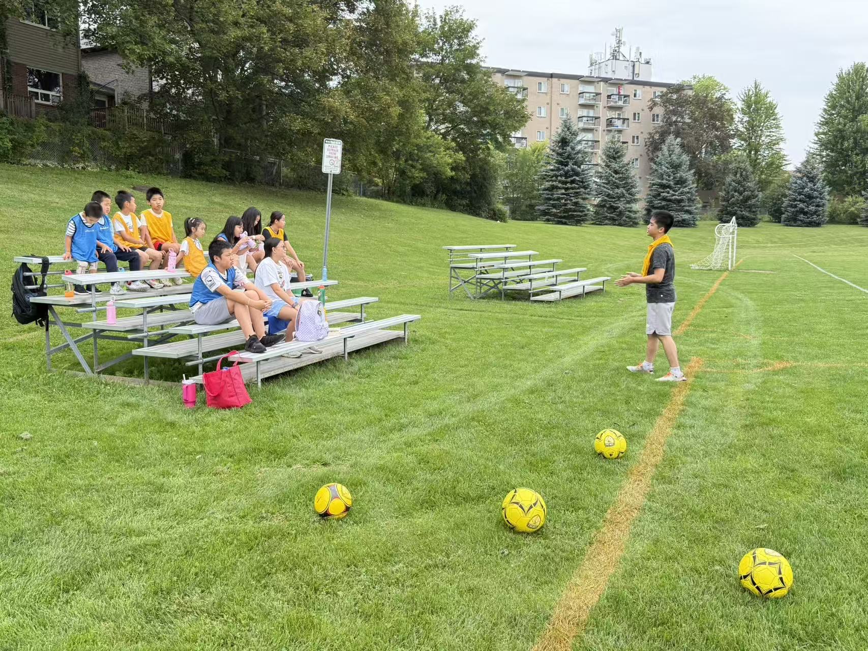 Soccer practice