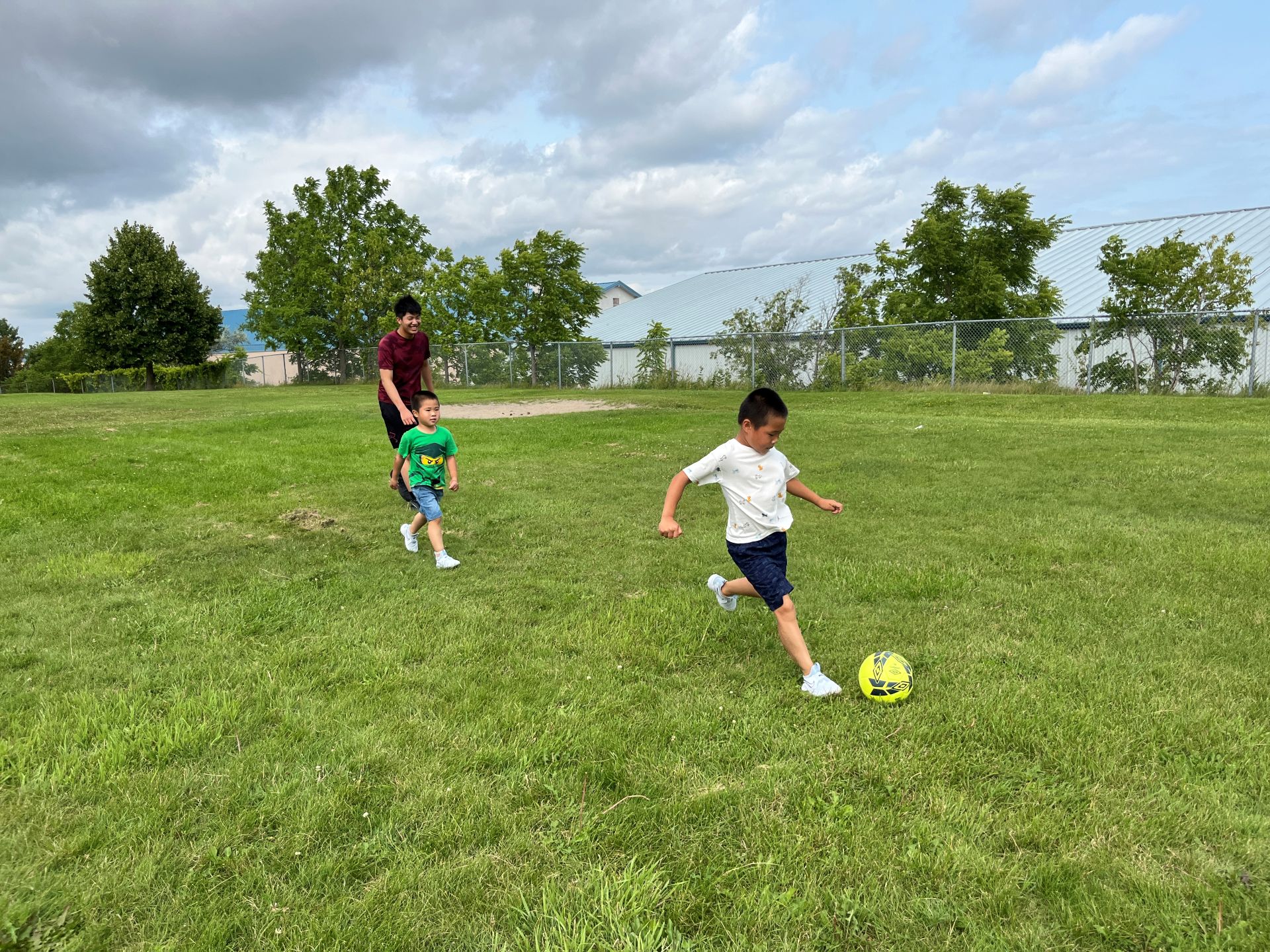 Soccer practice